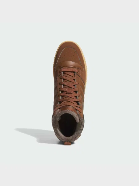 Кожаные ботинки Adidas коричневые