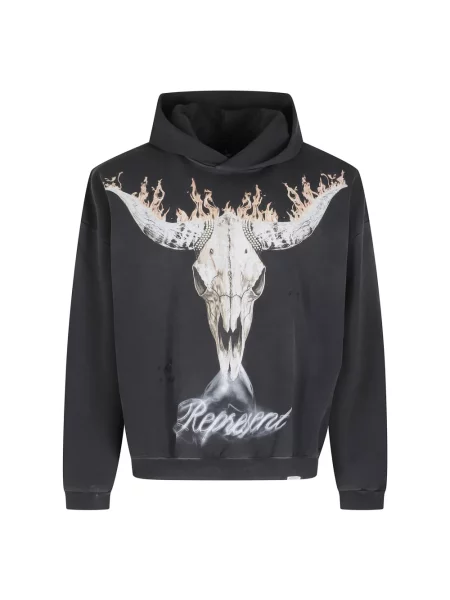 Bluza z kapturem Represent czarna