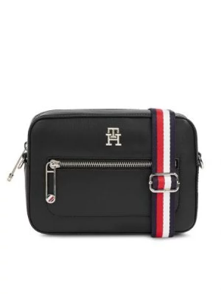 TOMMY HILFIGER Torba preko ramena morsko plava / mornarsko plava / krvavo crvena bijela