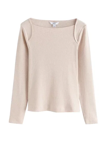 Next Tricou deschis bej