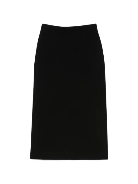 Fustă midi Le Petit Pulle negru