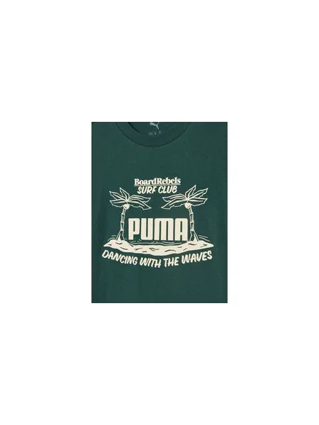 Puma Póló Graphic zöld