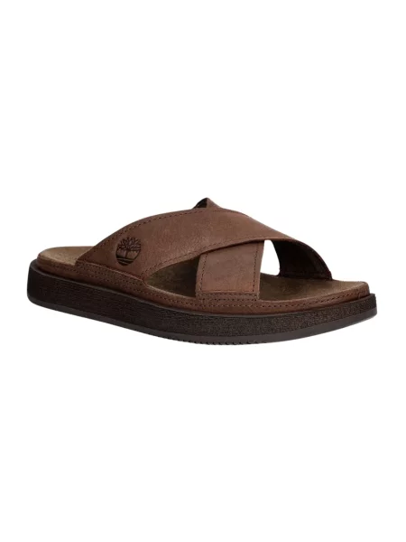 Klapki Timberland brązowe