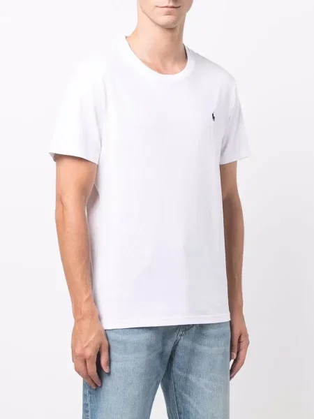 Haftowana koszulka Polo Ralph Lauren biała