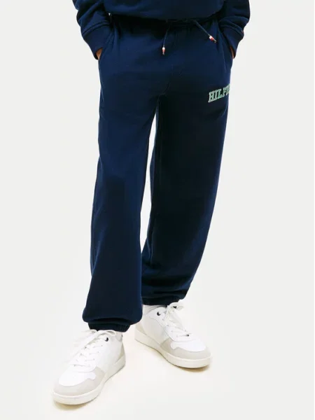 Tommy Hilfiger Долнище анцуг Terry Тъмносин