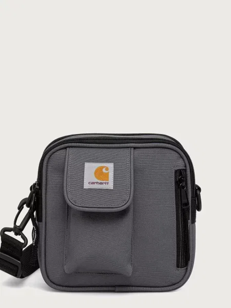 Carhartt WIP Τσάντα ώμου Essentials σκούρο γκρι καφέ