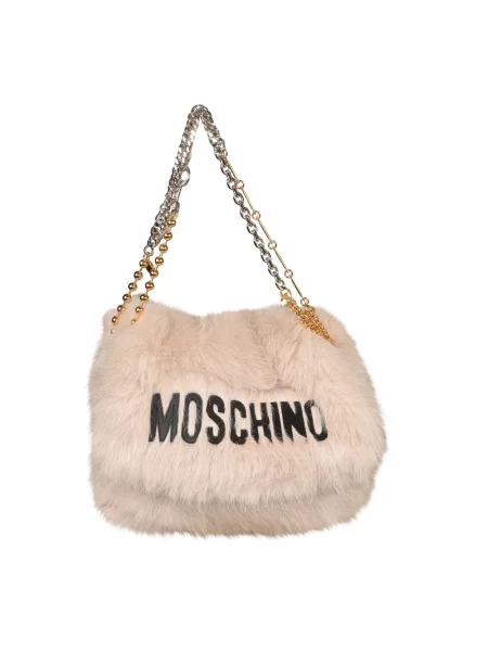 Torebka Moschino beżowa