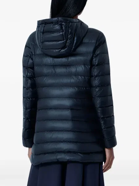 Geacă Moncler cu glugă negru