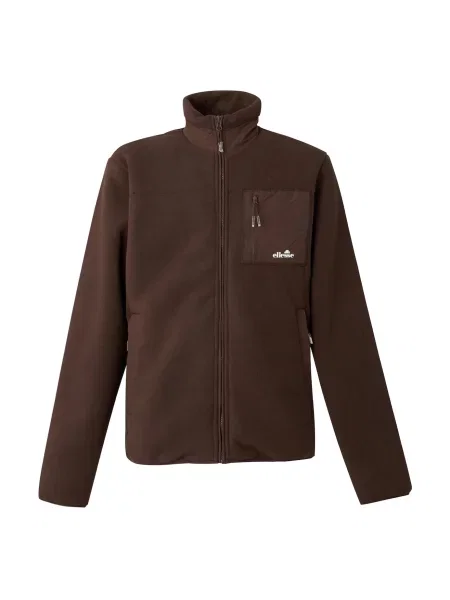 ELLESSE Jachetă fleece Zerano 2 ciocolatiu