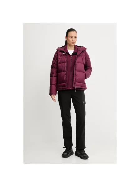 Kurtka puchowa Mammut Glacier Glow Insulation Hooded vin czerwona