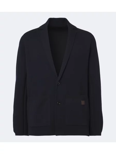 Cardigan Berluti de lână albastru