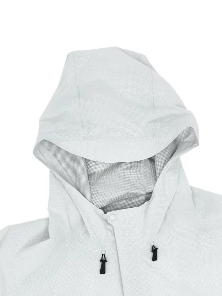 Geacă Snow Peak cu glugă alb
