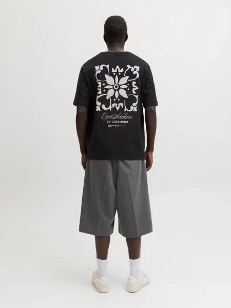 Футболка JACK & JONES ART PRINT TEE чорний