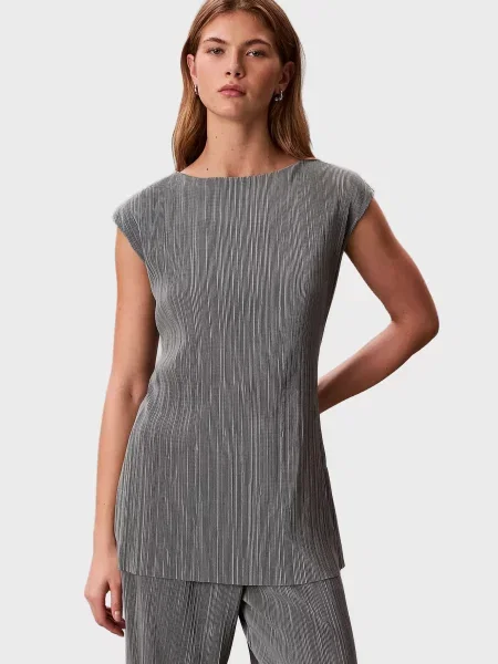 Топ Calvin Klein сірий