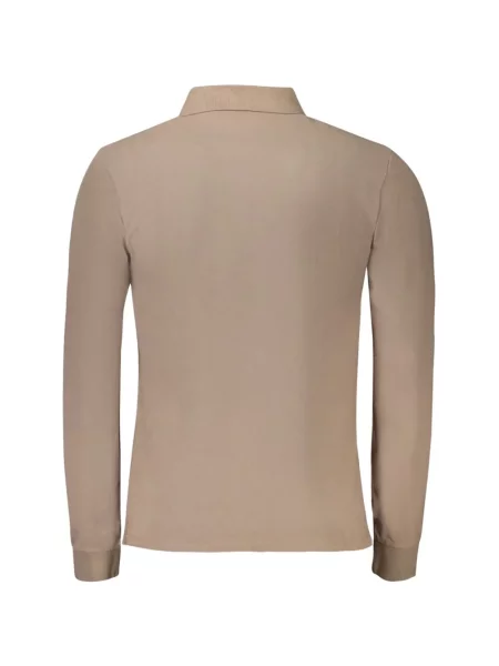 Lung tricou polo Timberland maro