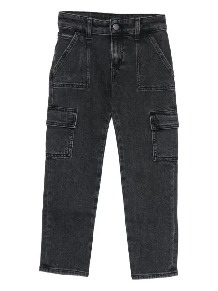 Jeansy dziecięce Calvin Klein szare