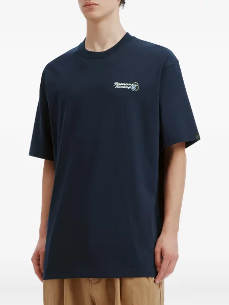 Tricou Fingercroxx cu imagine albastru