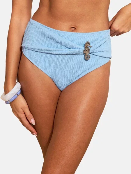 Love & roses Bikini hlačke svetlo modra