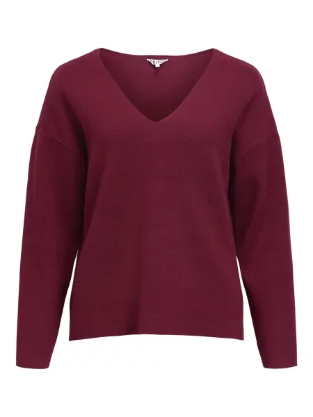 OBJECT Pulover OBJReynard burgundy roșu