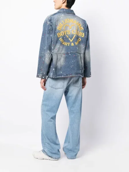 Džínová bunda Billionaire Boys Club modrá