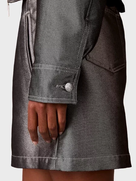 Джинсовая куртка Calvin Klein Jeans серая