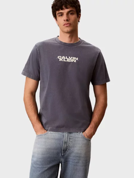 Футболка Calvin Klein Jeans синяя