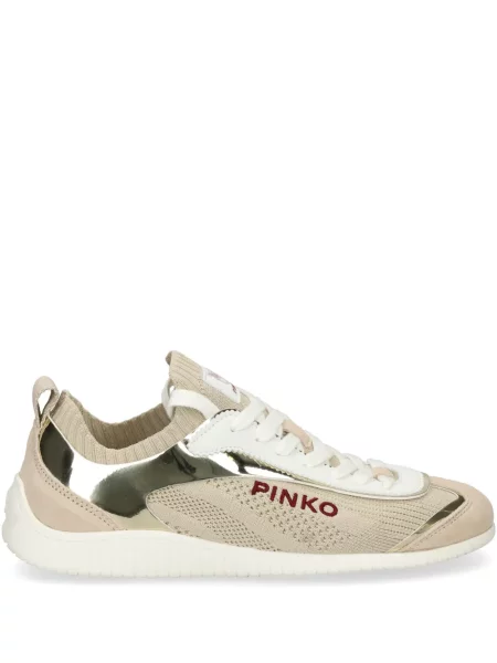 Sneakerși Pinko cu broderie