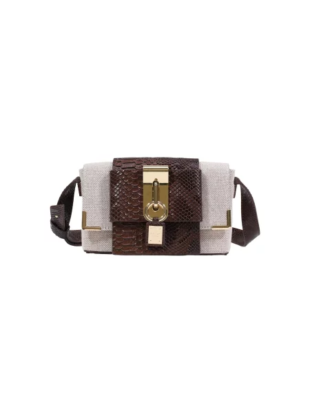 Torebka crossbody Replay beżowa