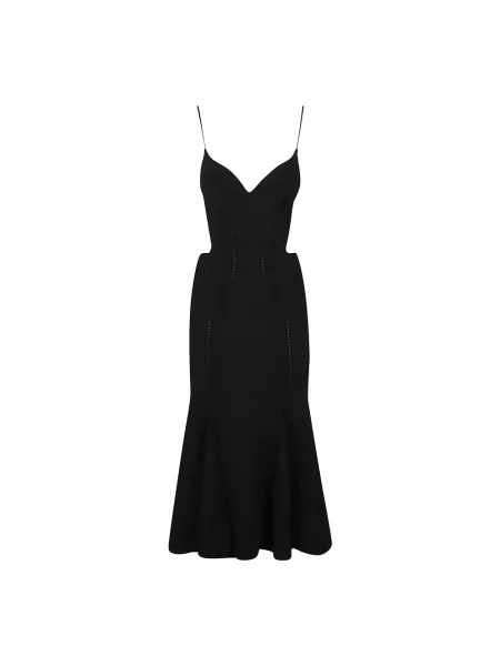 Długa sukienka maxi Givenchy czarna