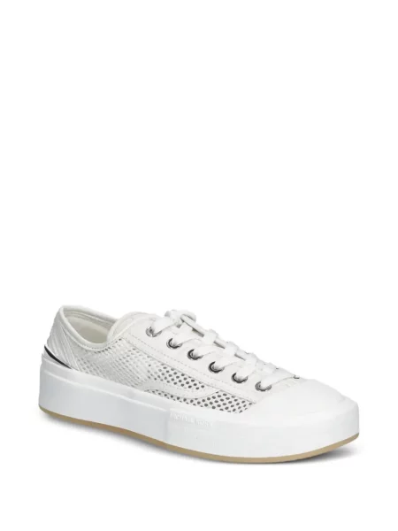 Portofel Michael Michael Kors din piele cu imagine cu model floral alb