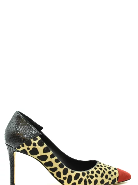 Leopardí lodičky Giuseppe Zanotti černé