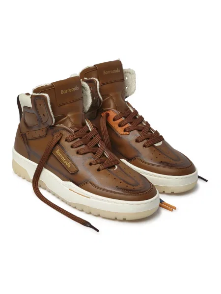 Sneakersy Barracuda skórzane