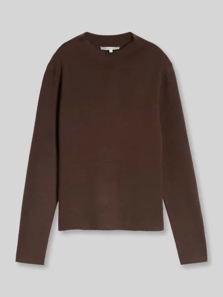 Sweter z golfem typu mock neck Tom Tailor Denim