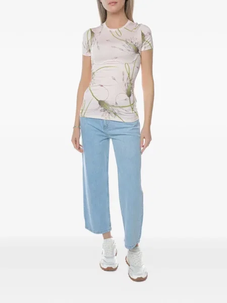 Φλοράλ μπλούζα Ted Baker με σχέδιο ροζ