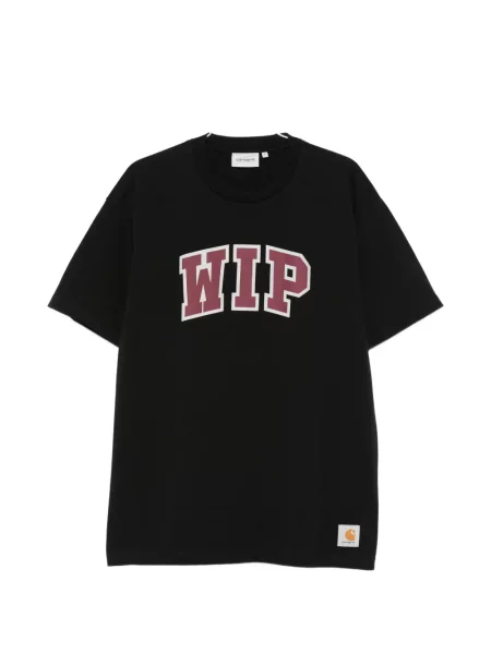 Grafic tricou Carhartt Wip cu autograf negru