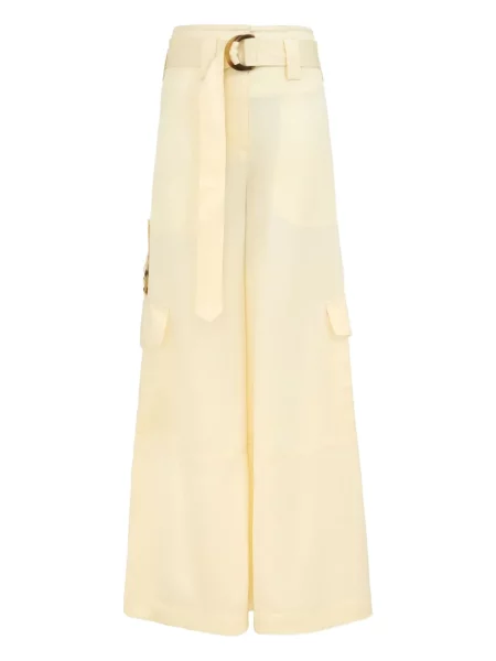 Pantaloni cargo Zimmermann galben