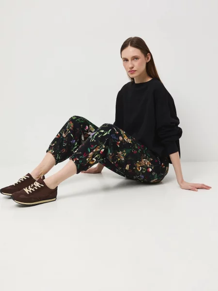 Спортивні штани Medicine широке середня посадка чорний