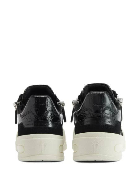 Sneakerși Giuseppe Zanotti cu imagine negru