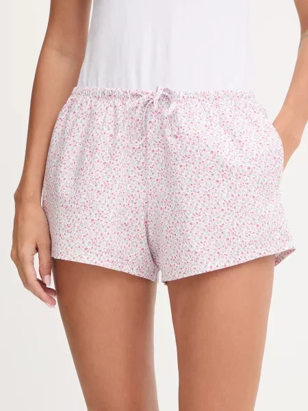 Pyžamové šortky Hollister Co. růžová