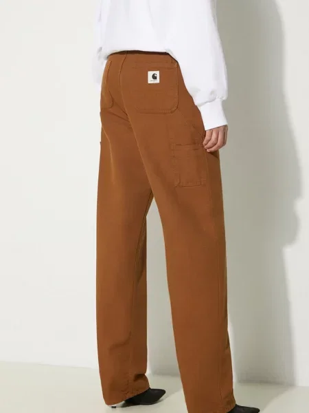 Παντελόνι Carhartt WIP Pierce Pant Straight καφέ