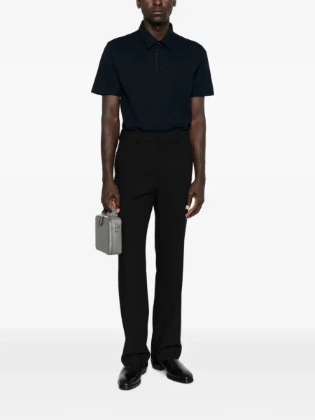 Scurt tricou polo Brioni albastru
