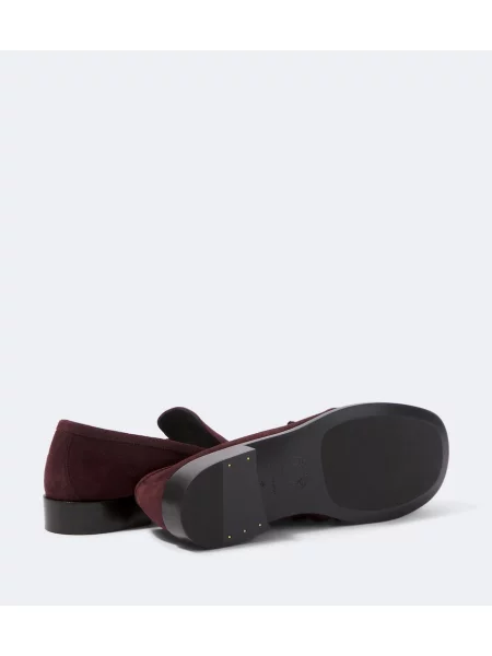 Pantofi loafer Dries Van Noten din piele de căprioară