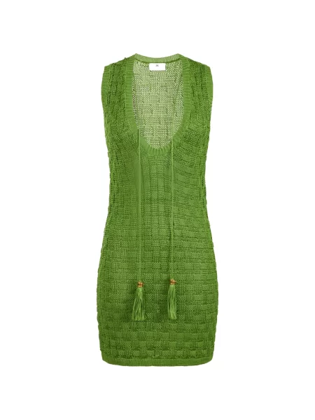 Mini rochie mini Elisabetta Franchi de costum mini verde