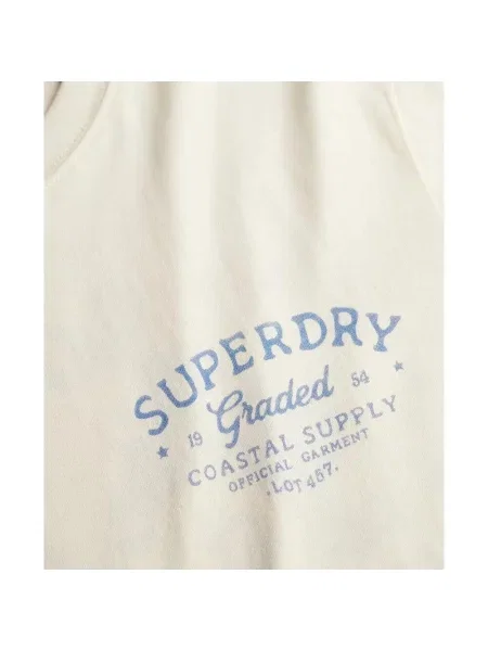 Koszulka Superdry Lo-fi Dockside biała
