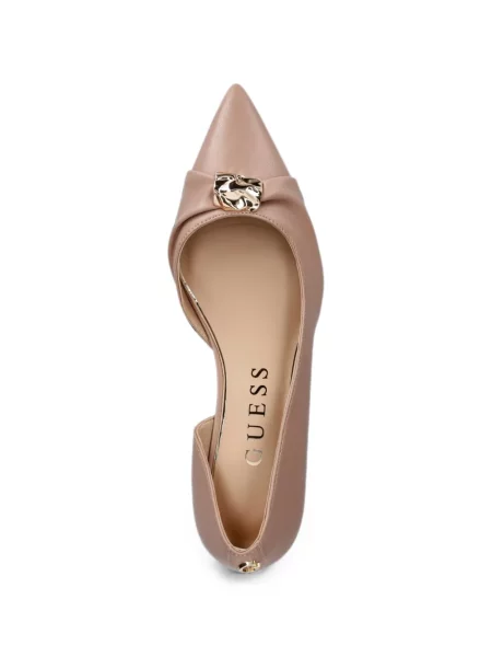 Pantofi cu toc Guess cu autograf