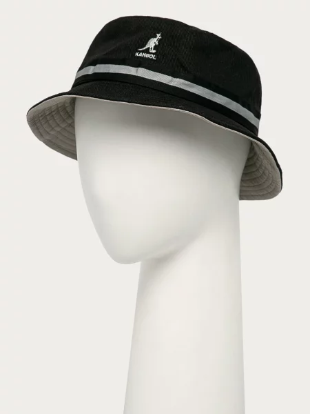 Pălărie Kangol cu dungi negru