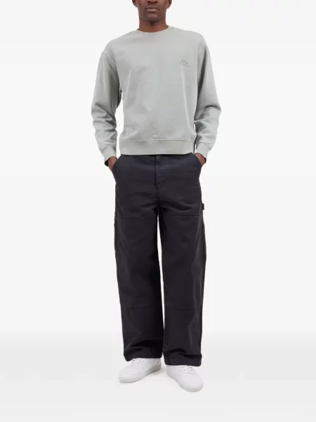 Hanorac A.p.c. cu imagine verde