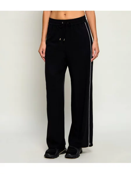 Liu Jo Sport Pantaloni de trening | Relaxed fit negru