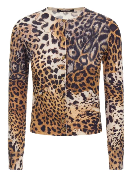 Cardigan Roberto Cavalli cu imagine