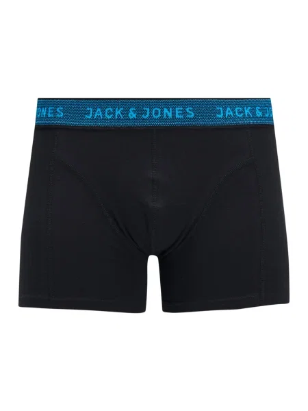 JACK & JONES Boxeri albastru / roșu gri negru